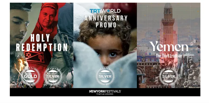 TRT World gana cuatro premios en los Festivales de Nueva York 2025
